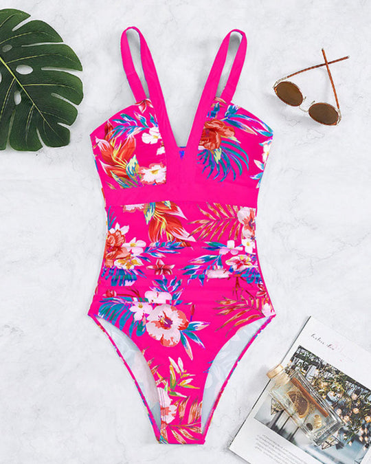 Larissa - Tropical Bloom Swimsuit for Women