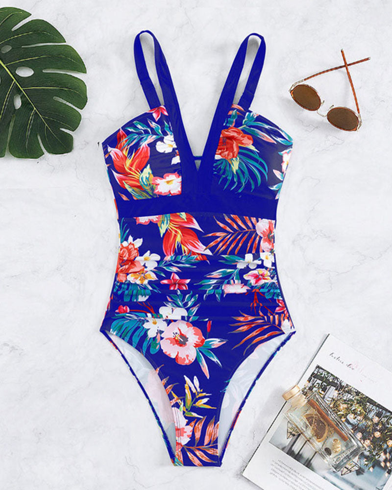 Larissa - Tropical Bloom Swimsuit for Women