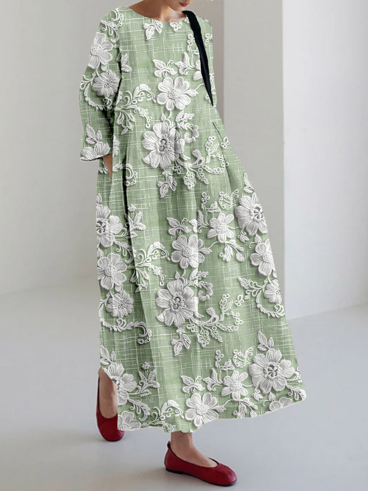 Karen – Airy Everyday Dress with Classic Flowers