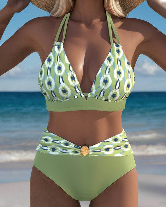 Luiza – Retro Pattern Bikini for Women