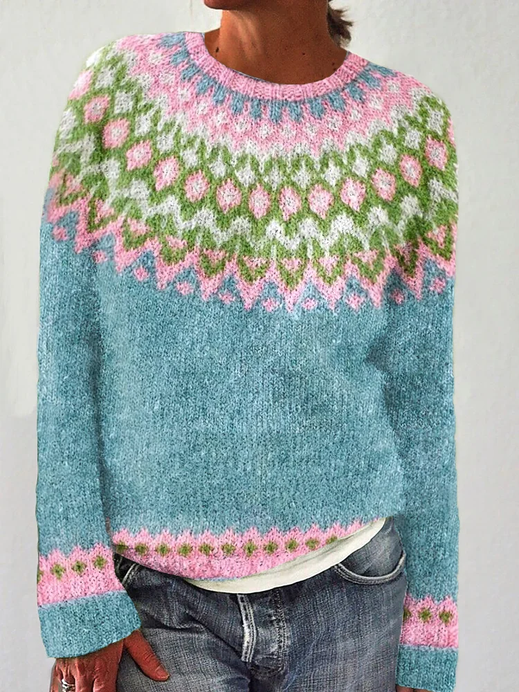 FRITZ | NORDIC PATTERN SWEATER