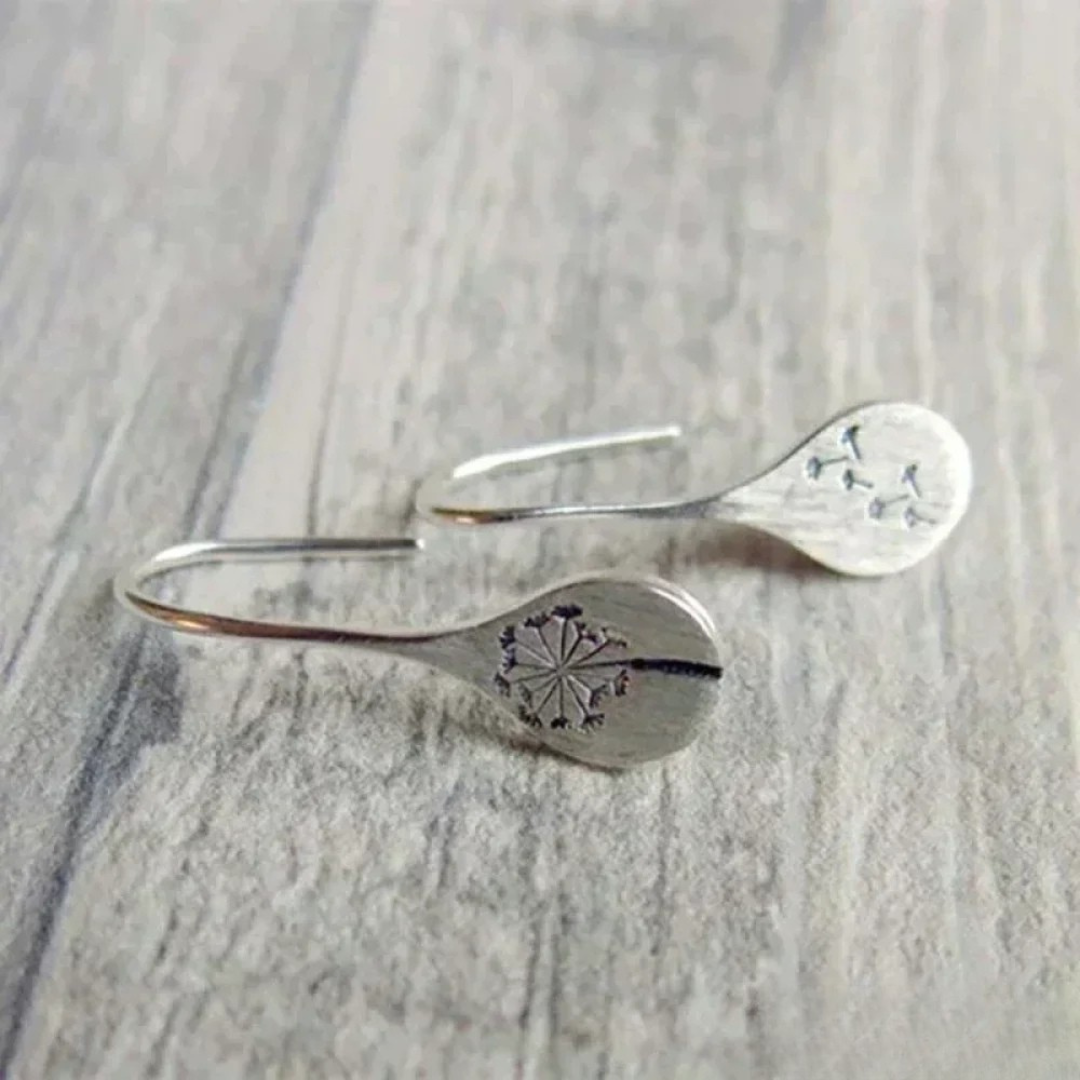 Karina– Botanical Teardrop Earrings
