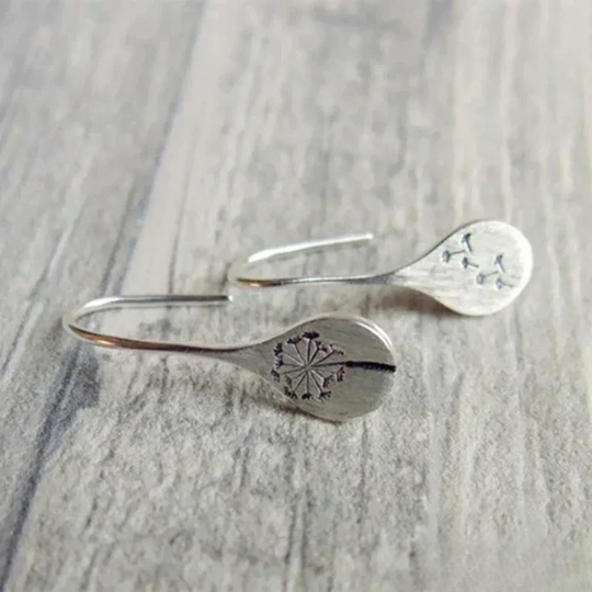 Karina– Botanical Teardrop Earrings