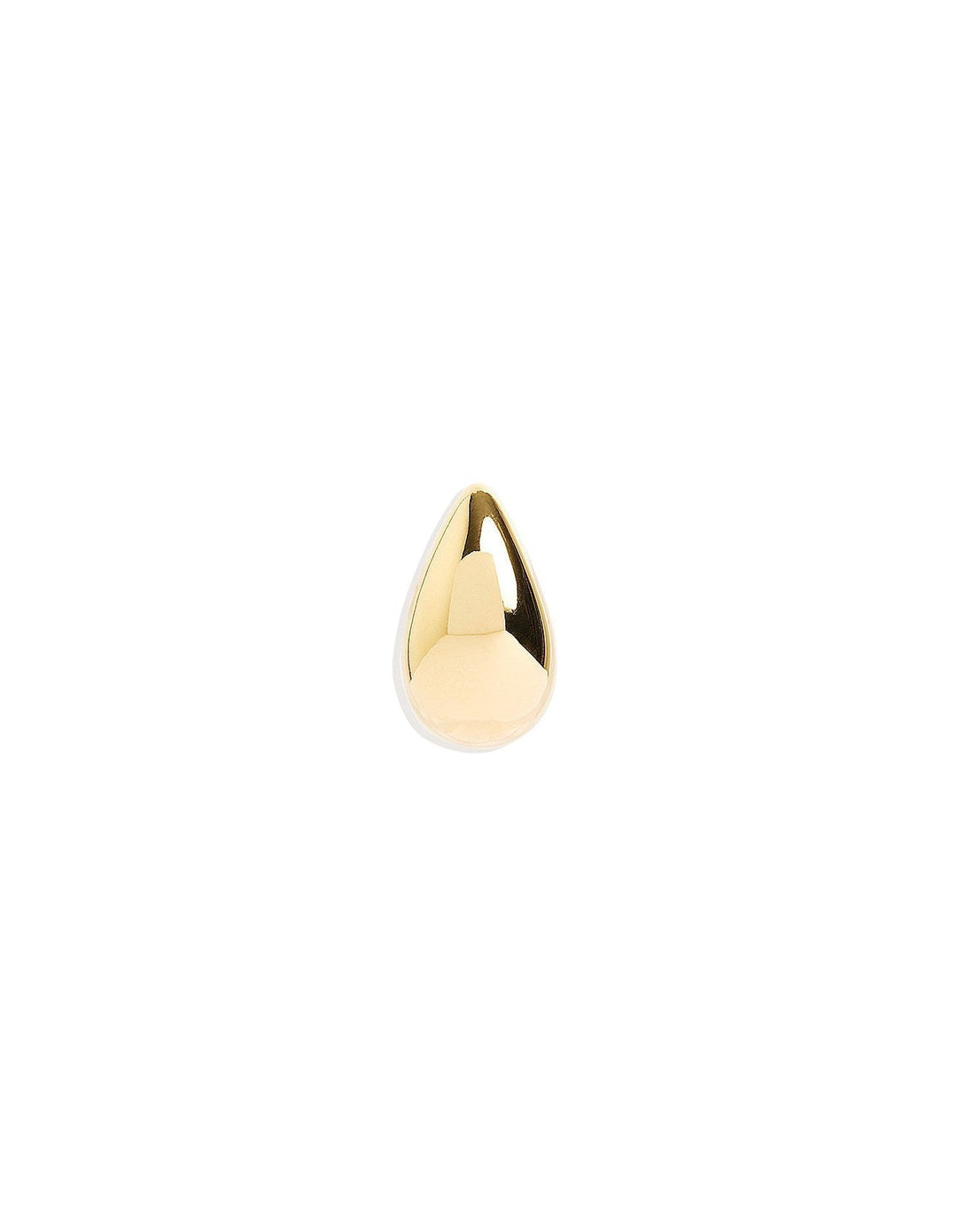 Janeane – Teardrop Gold Stud Earrings