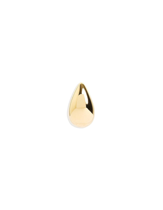 Janeane – Teardrop Gold Stud Earrings