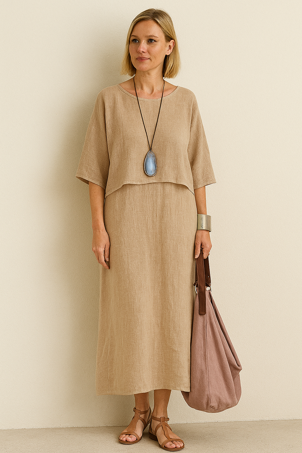 Katie – Relaxed Boho Maxi Dress for Women