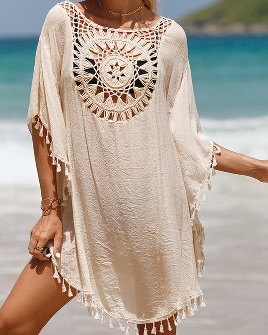 Justyna – Boho Lace Beach Cover-Up