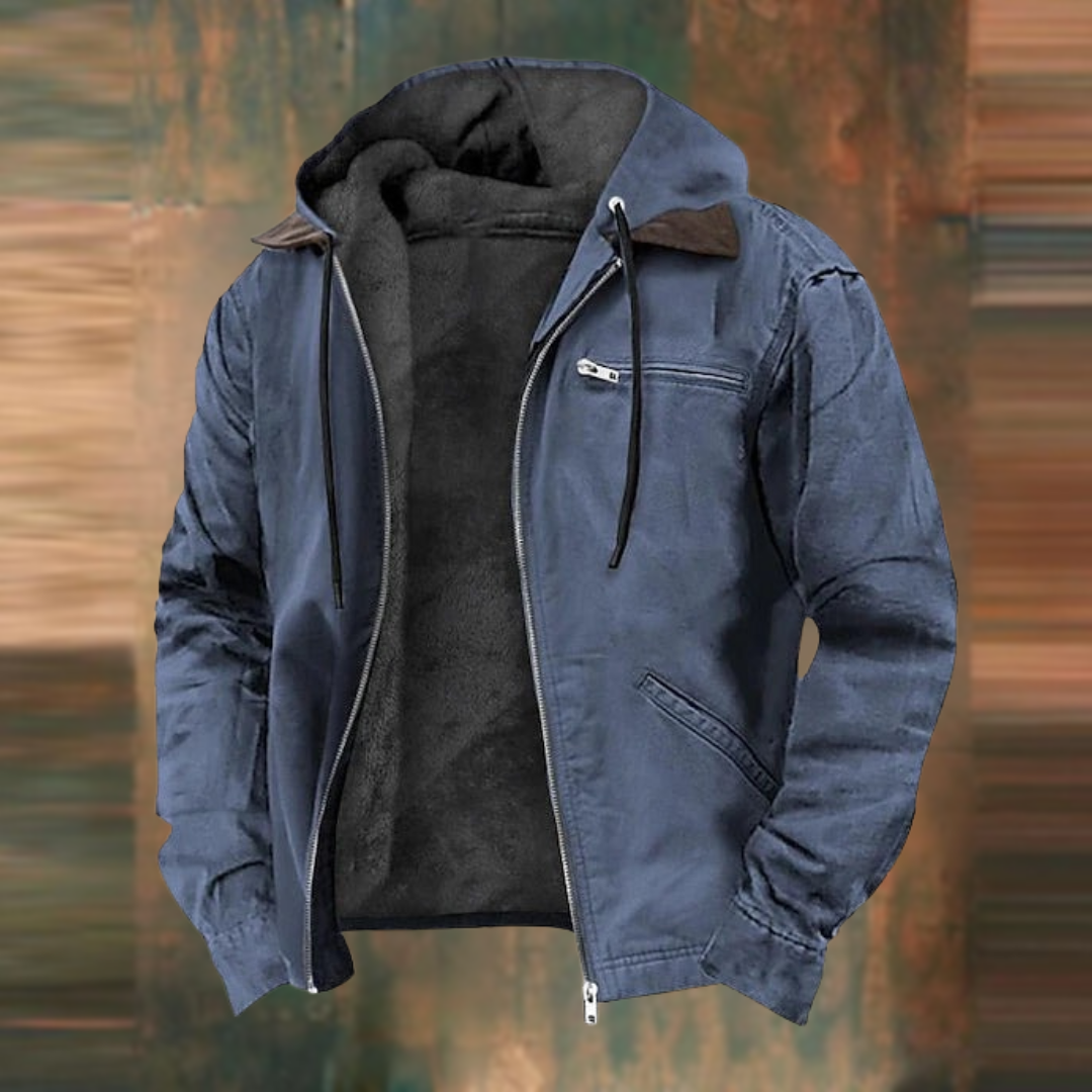 Hugo – Sherpa-Lined Hooded Jacket for Men