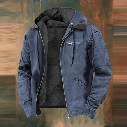 Hugo – Sherpa-Lined Hooded Jacket for Men