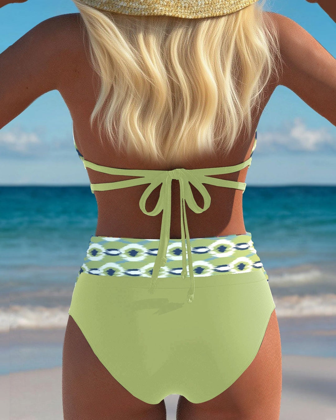 Luiza – Retro Pattern Bikini for Women