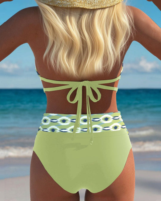 Luiza – Retro Pattern Bikini for Women