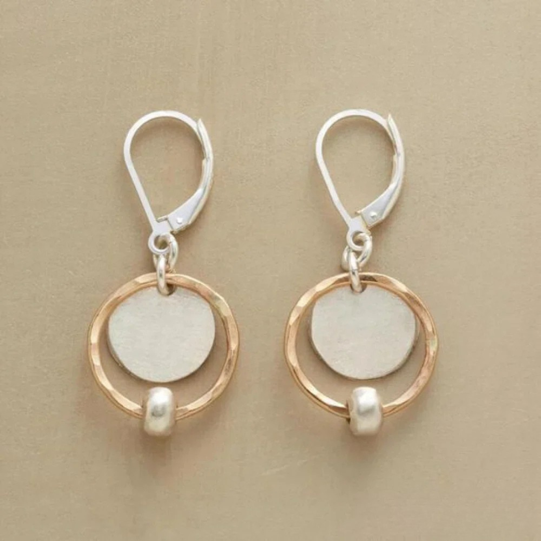 Gianna – Mixed Metal Harmony Earrings