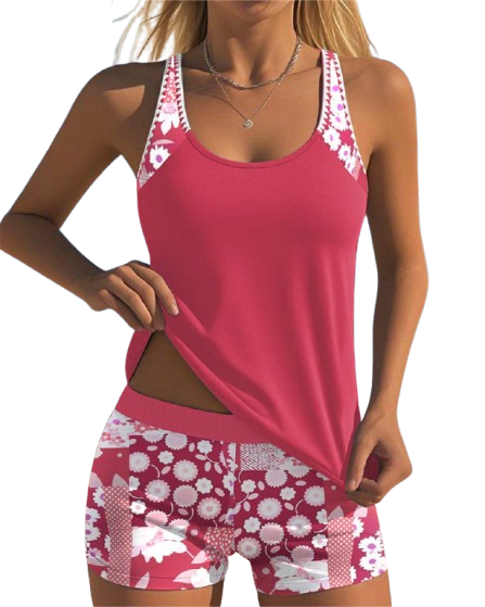 Kalia - Printed Tank & Shorts Set for Women