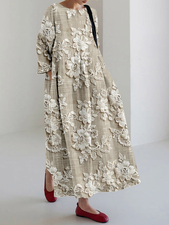 Karen – Airy Everyday Dress with Classic Flowers