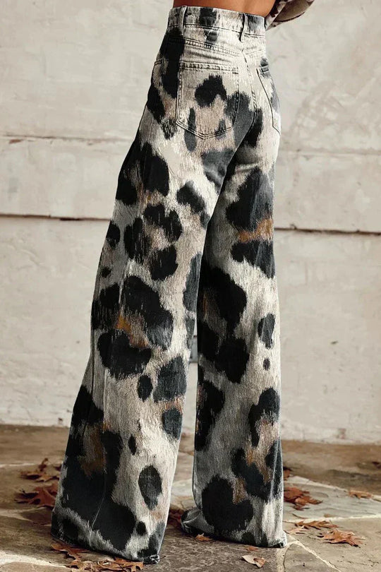 Kaïra – Wild Ember Flare Trousers