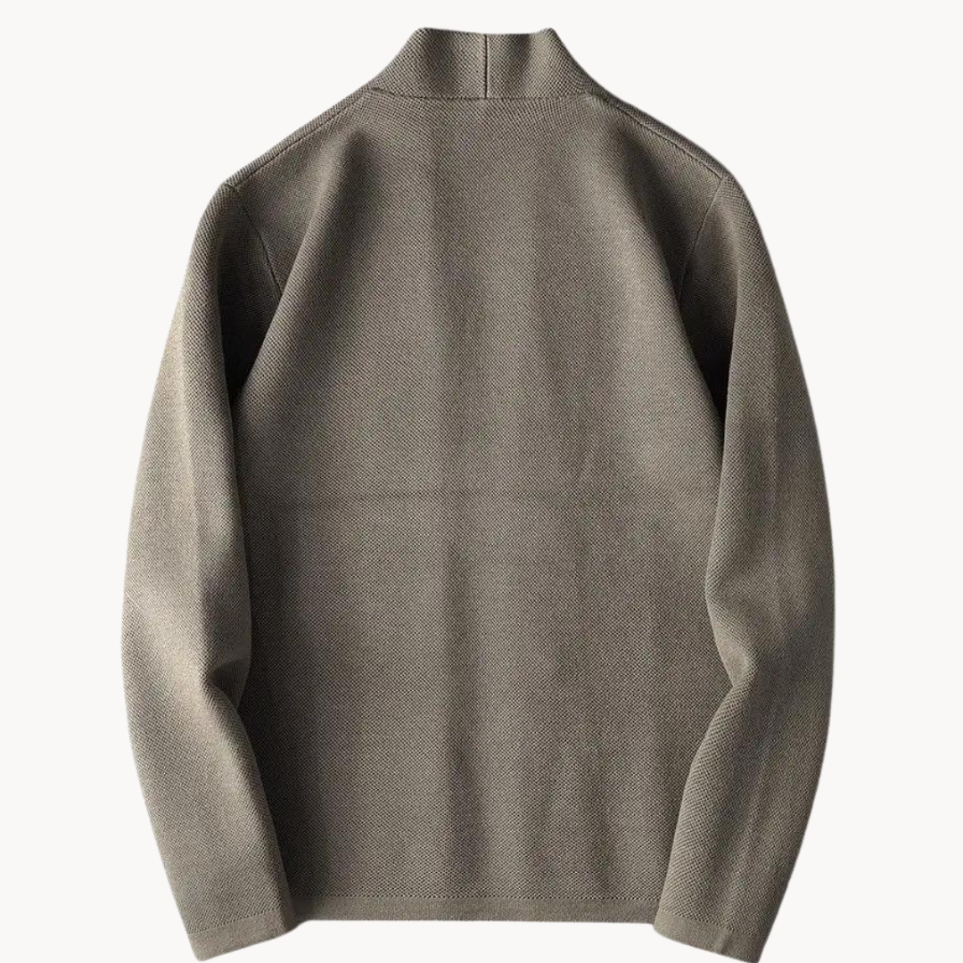 Jason – Minimalist Knit Cardigan for Men
