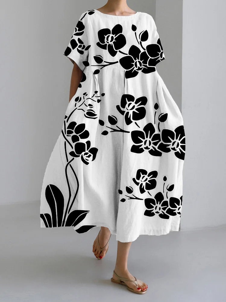 Freja – Summer Dress with Flattering Cut and Freedom of Movement