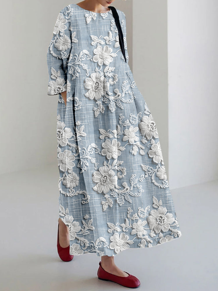 Karen – Airy Everyday Dress with Classic Flowers
