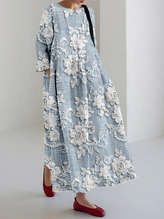 Karen – Airy Everyday Dress with Classic Flowers