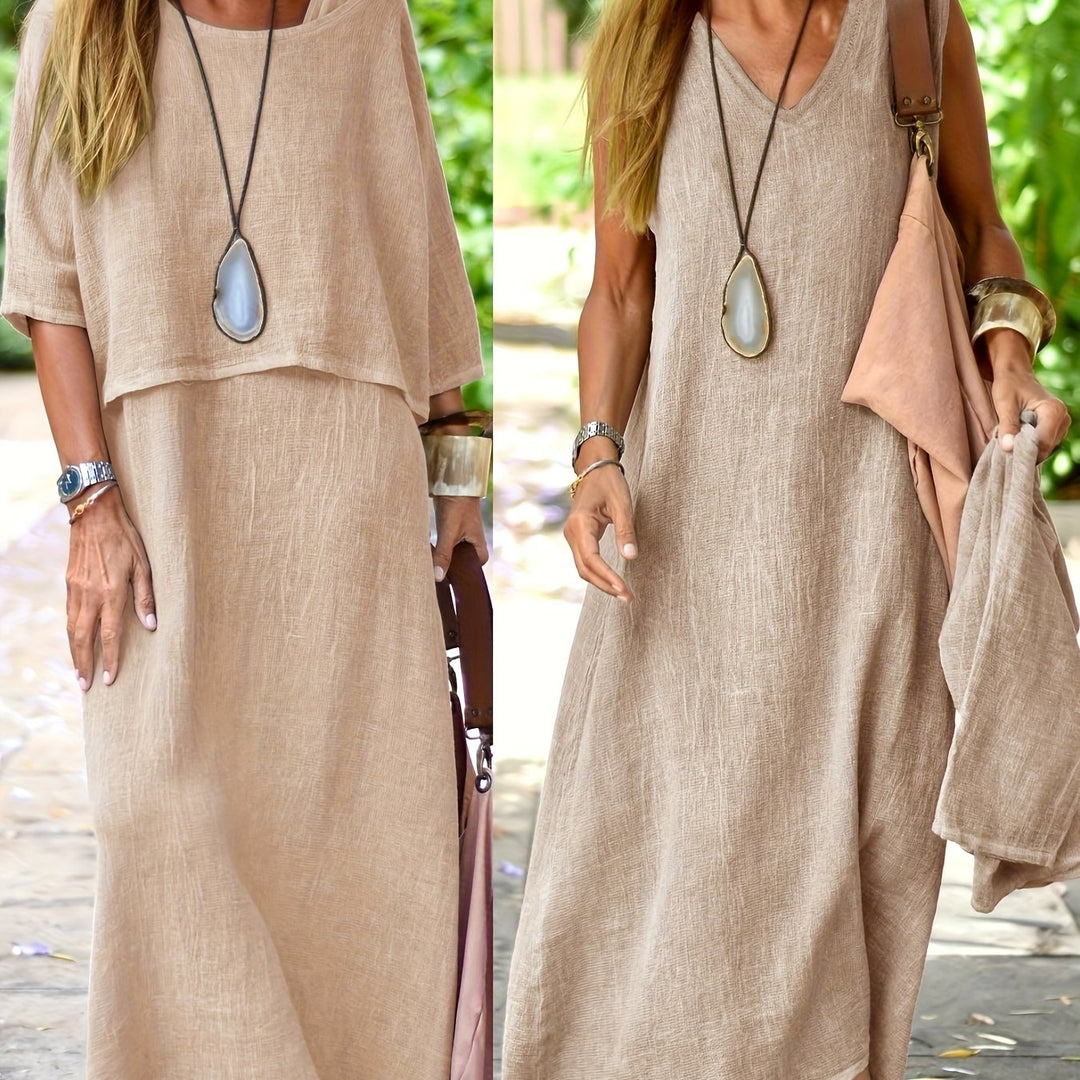 Katie – Relaxed Boho Maxi Dress for Women