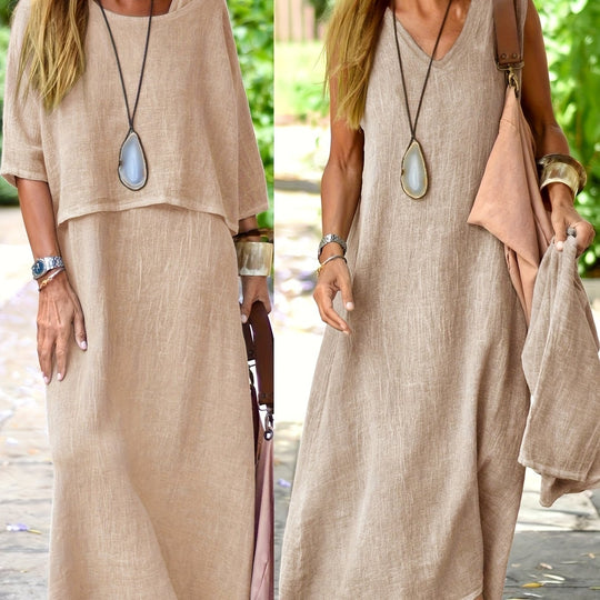Katie – Relaxed Boho Maxi Dress for Women