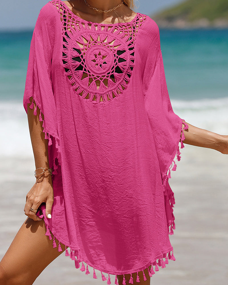 Justyna – Boho Lace Beach Cover-Up