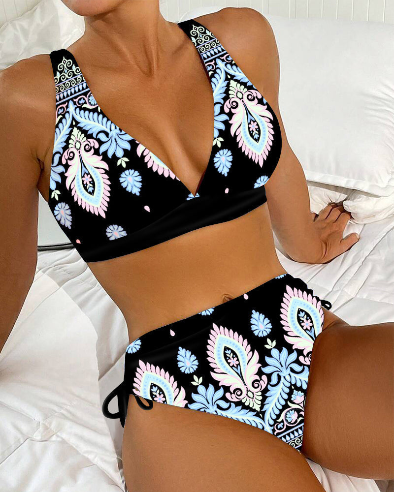 Izabella – Boho Bloom Bikini for Women