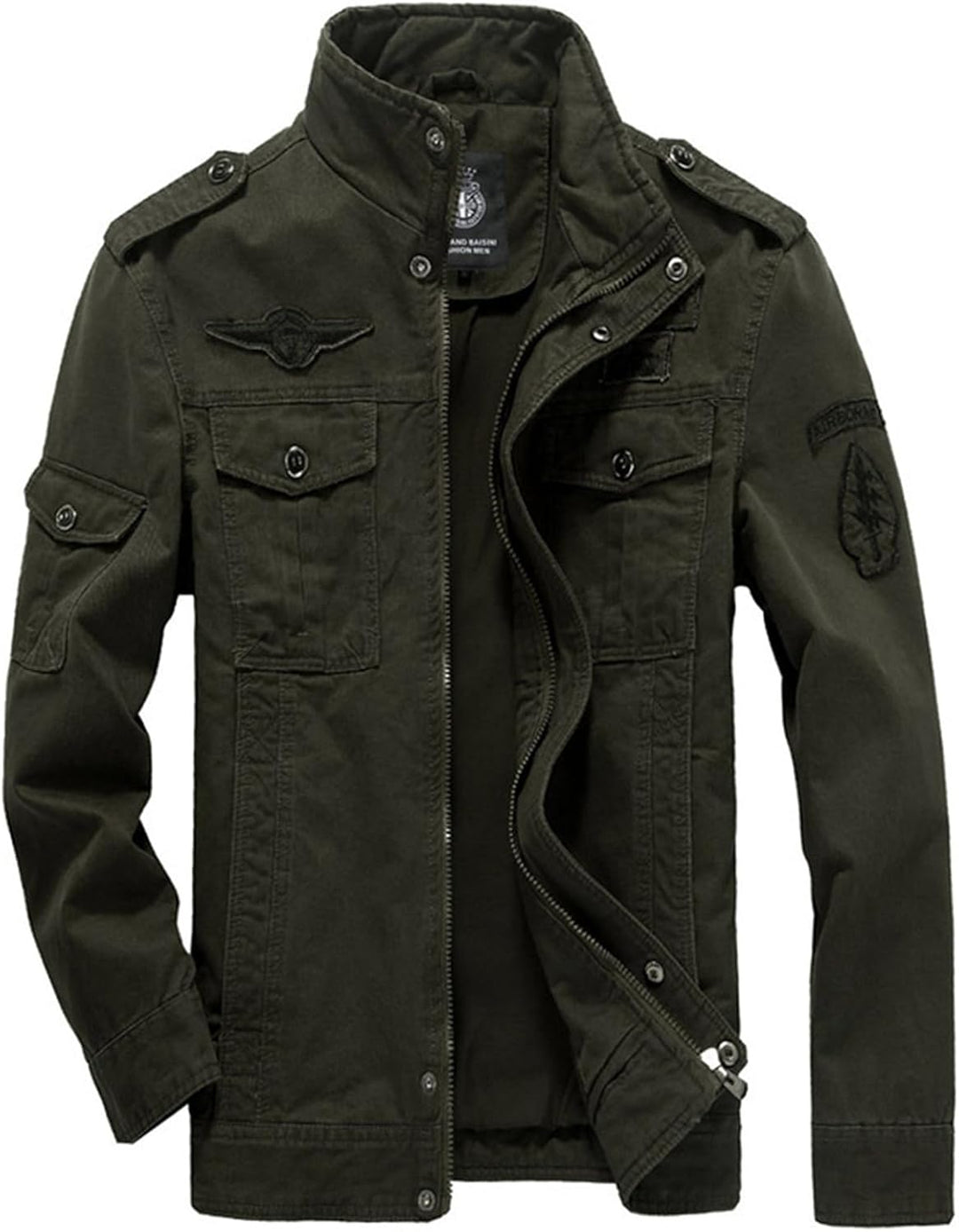 Magnus – Military-Style Utility Jacket for Men