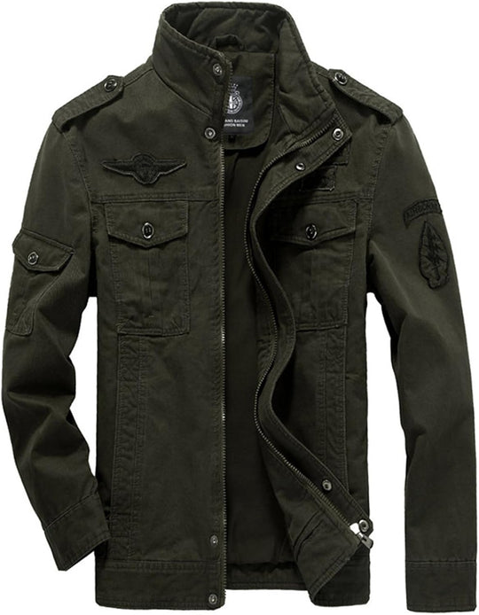 Magnus – Military-Style Utility Jacket for Men