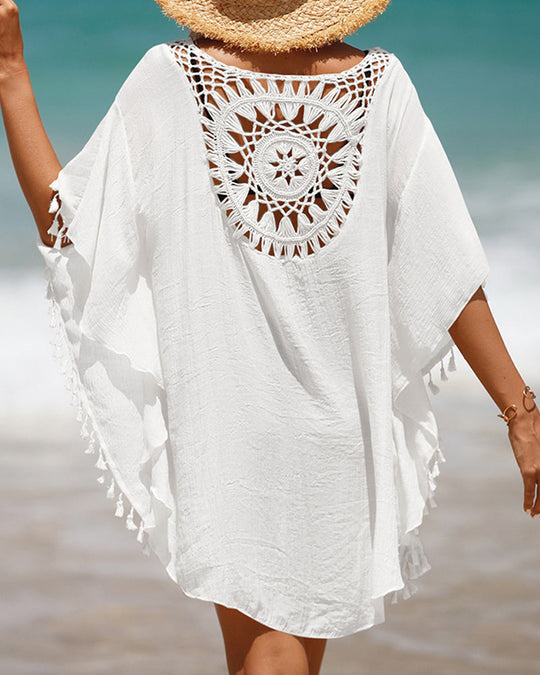 Justyna – Boho Lace Beach Cover-Up
