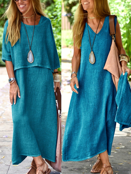 Katie – Relaxed Boho Maxi Dress for Women