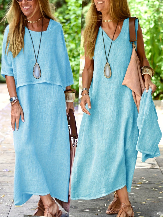 Katie – Relaxed Boho Maxi Dress for Women