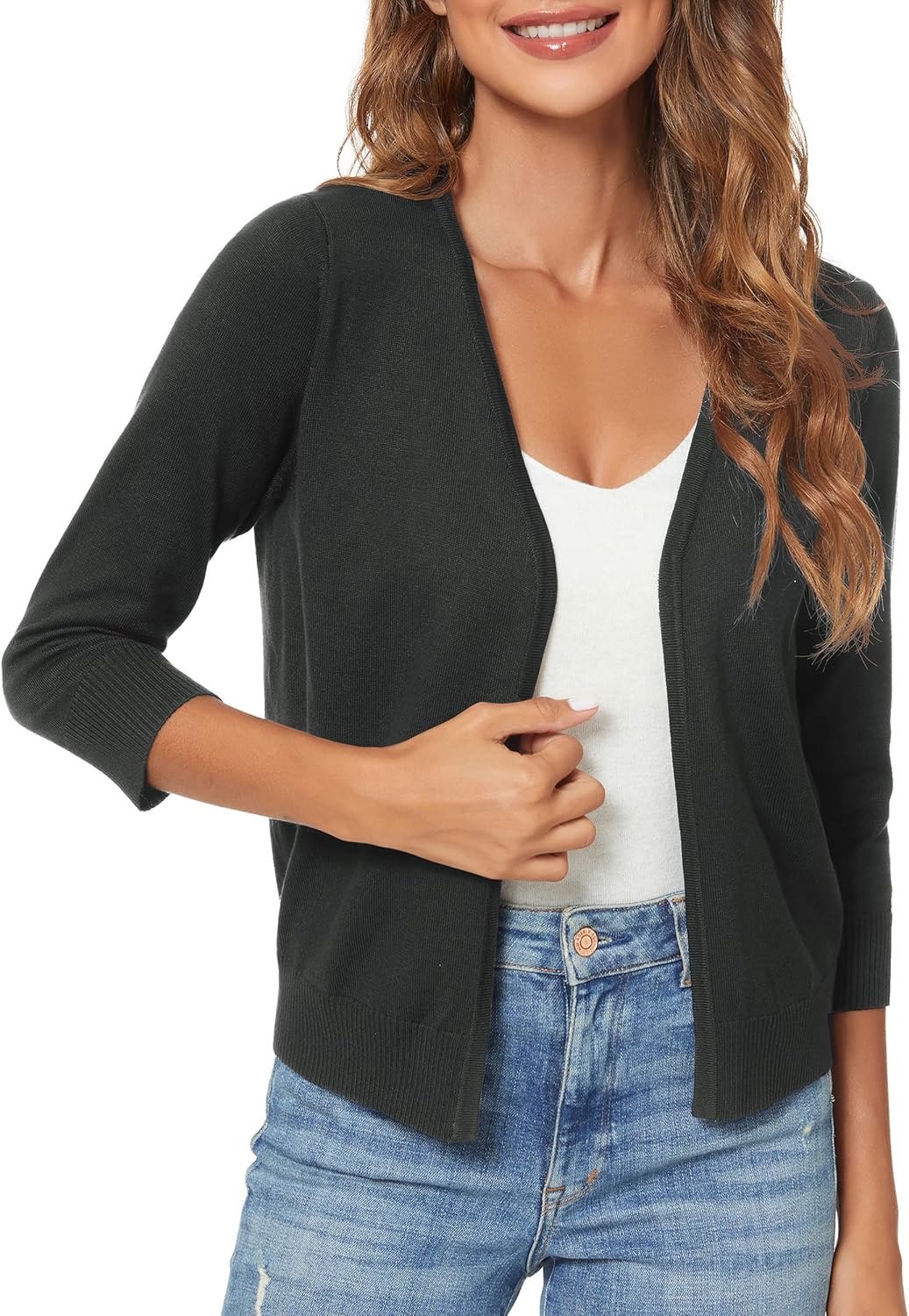 Jaicy – Lightweight Open-Front Cardigan for Women