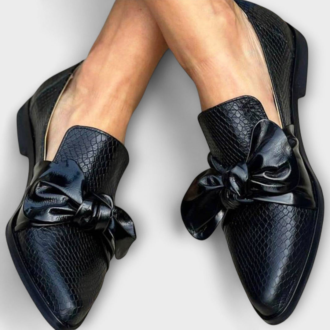 Nancy – Elegant Black Loafers for Women
