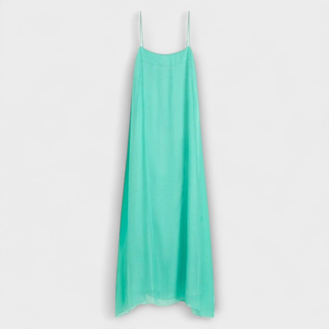 Livara – Flowing Maxi Dress with Delicate Straps