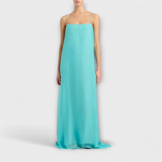 Livara – Flowing Maxi Dress with Delicate Straps