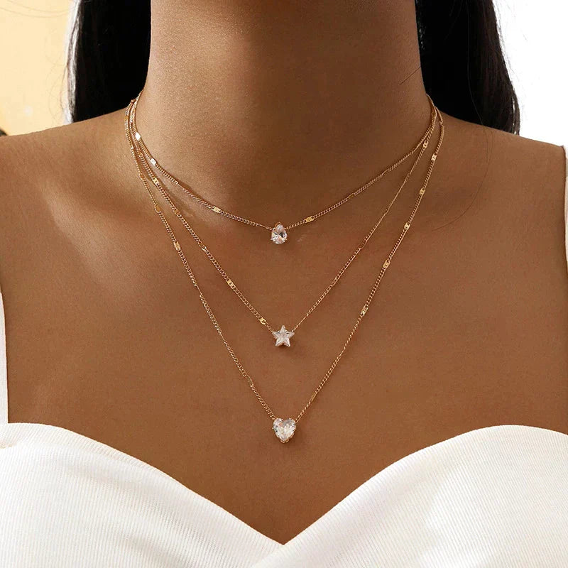 Jordyn – Gold Layered Pendant Necklace for Women