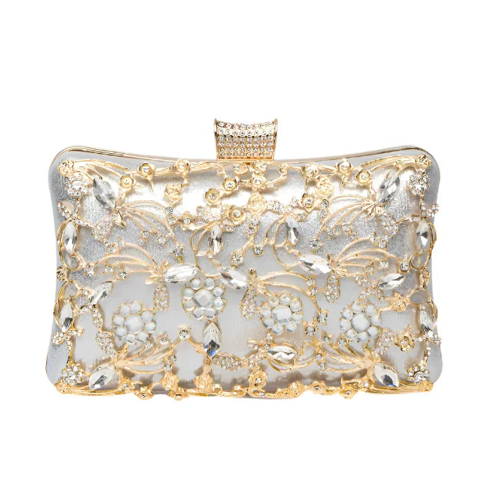 Juniper – Glamorous Embroidered Evening Clutch for Women