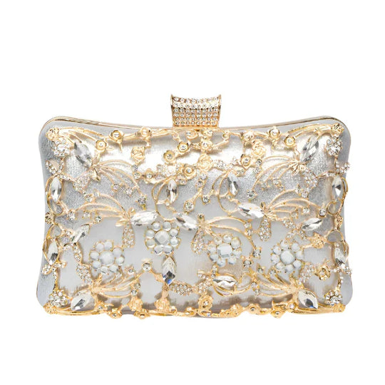 Juniper – Glamorous Embroidered Evening Clutch for Women