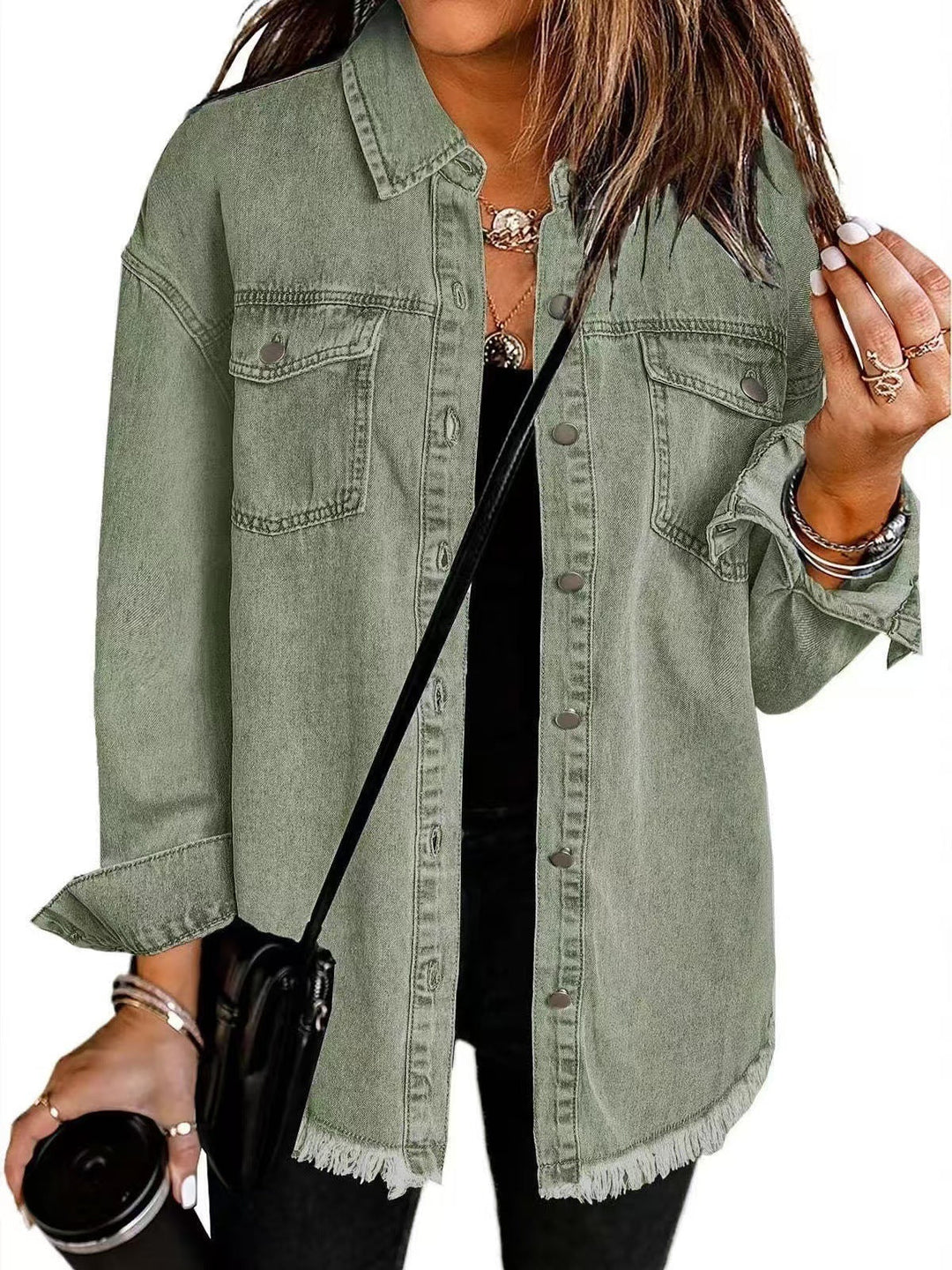 Selma – Sage Street Denim Jacket