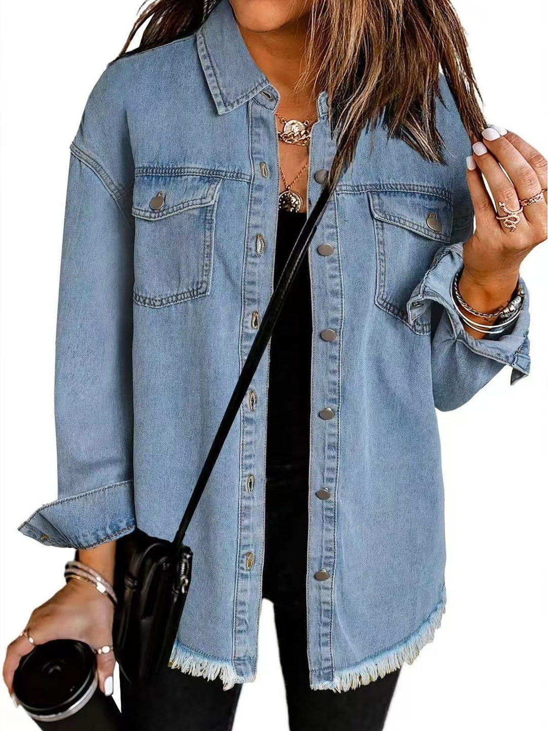 Alara – Skyline Soft Denim Jacket