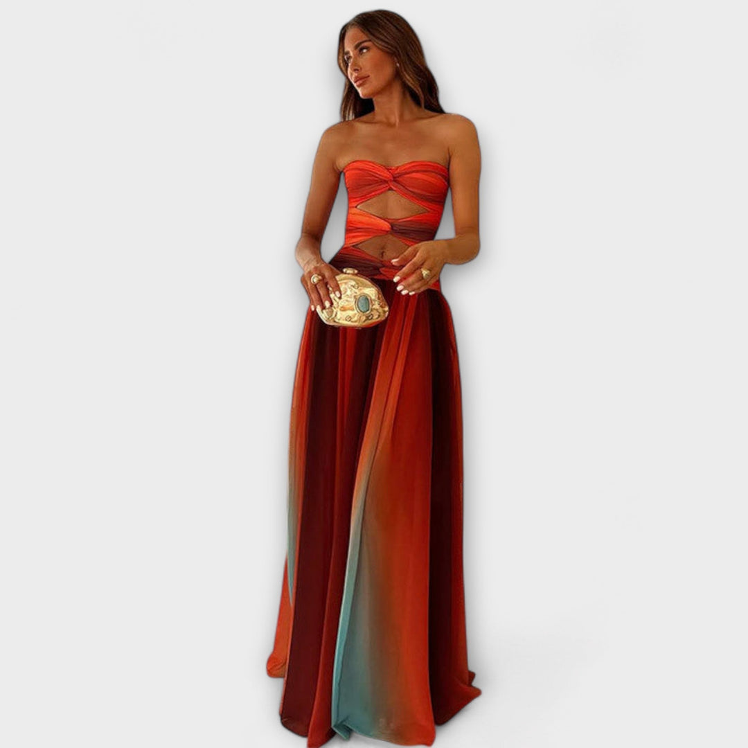 Lianey – Strapless Maxi Dress