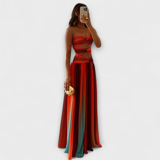Lianey – Strapless Maxi Dress