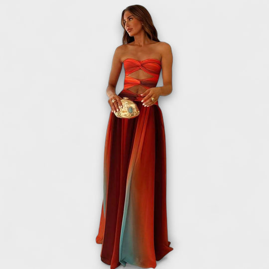 Lianey – Strapless Maxi Dress