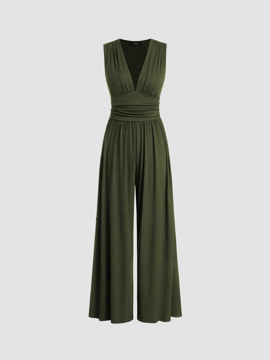 Kerstin – Elegant Wide-Leg Sleeveless Jumpsuit for Women