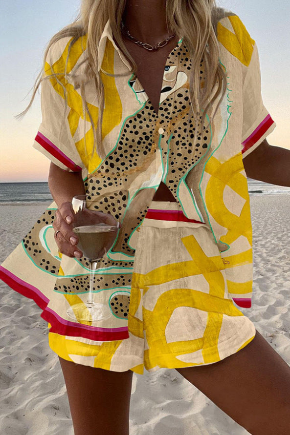 SolaraWild – Golden Safari Set for Women