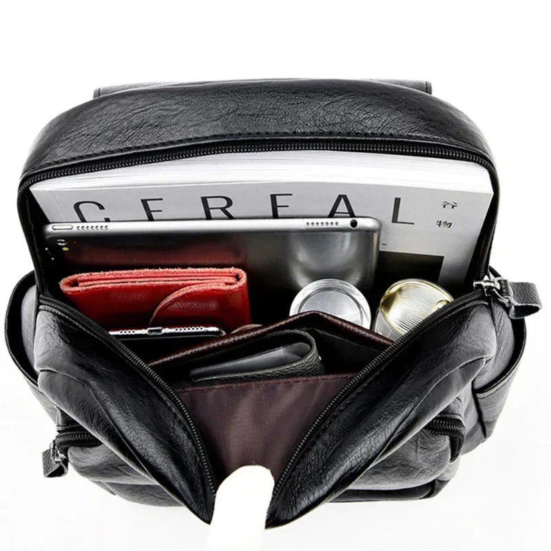 Jemima – Stylish Leather Backpack for Women