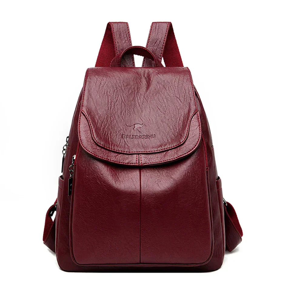 Jemima – Stylish Leather Backpack for Women