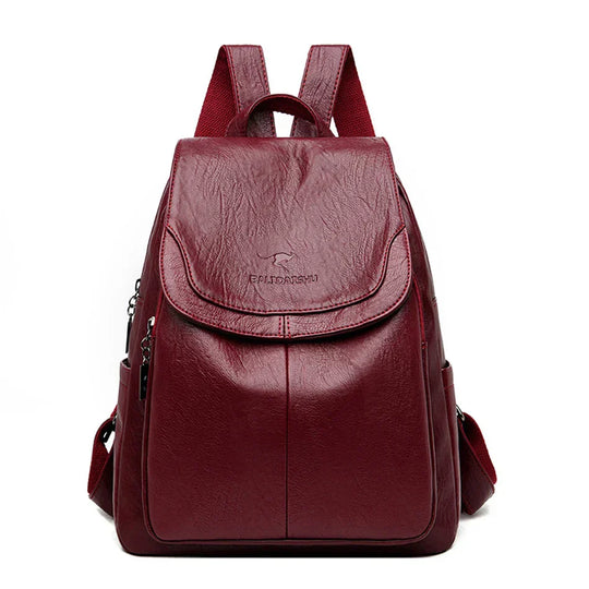 Jemima – Stylish Leather Backpack for Women