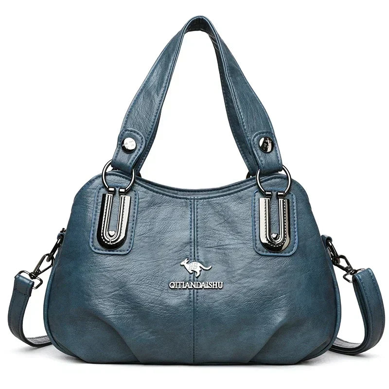Katharine – Elegant Leather Satchel for Women